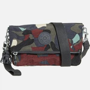 NWT Kipling Lynn Camo Convertible Mini-Bag